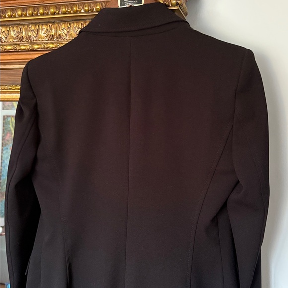 ZARA Black Blazer with Gold Buttons - Picture 8 of 9